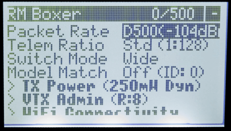 EdgeTX Lua Scripts Gallery