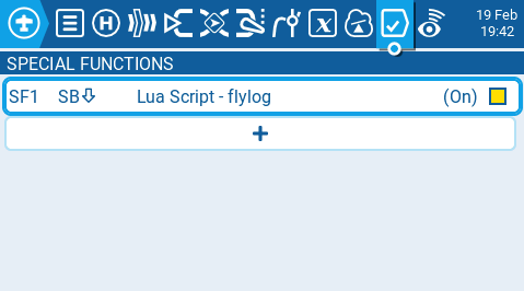 EdgeTX Lua Scripts Gallery