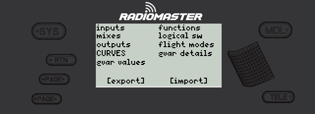 EdgeTX Lua Scripts Gallery
