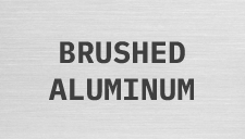 Brushed Aluminum