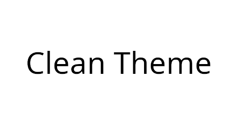 Clean Theme